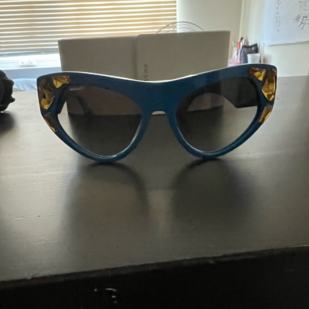 Prada Embellished Sunglasses